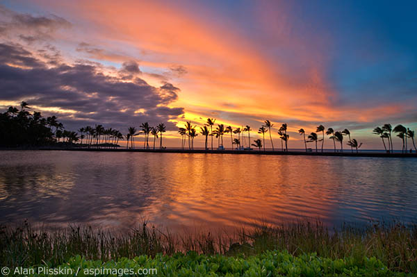 It took being ready at sunset for 6 days before we were graced with such a beautiful sky.