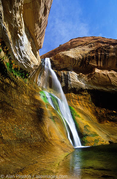 Reached only after a moderate hike, this gem of a waterfall in the Grand Staircase - Escalante National Monument is worth every step.
