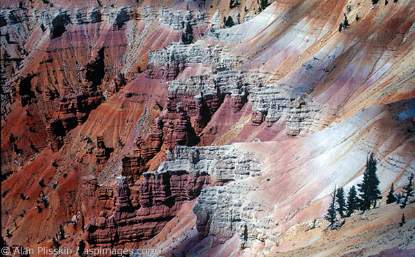 Jutting up from the Great Basin, the Cedar Breaks form the western edge of the Colorado Plateau.